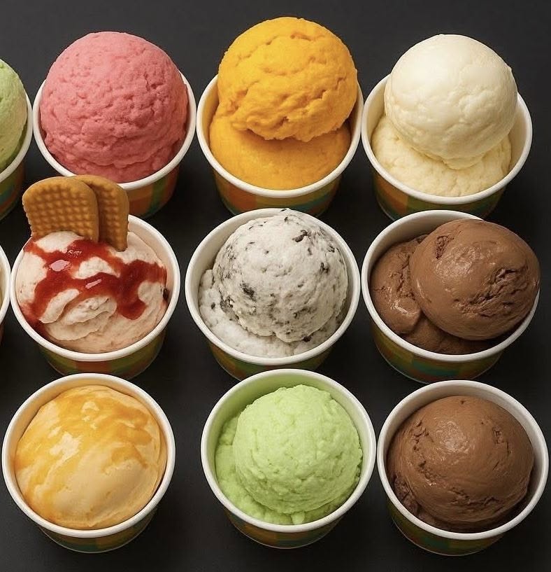 ICE CREAM THREE SCOOP